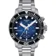 【TISSOT 天梭】水鬼 Seastar 1000 海洋之星300米潛水三眼計時錶-45mm(T1204171104101)