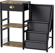 Record Player Stand, Turntable Stand with Vinyl Storage Holds up to 120+ Albums, Storage Cabinet for Vinyl Records, Record Player Table for Living Room
