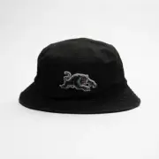 Penrith Panthers NRL Black Twill Bucket Hat Cap! S4
