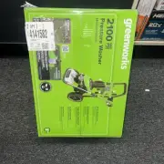 Greenworks 2000 PSI 1.2 GPM Electric Pressure Washer 25Ft Hose 35Ft Cord GPW2100