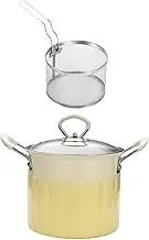 Deep Fryer Pot with Handle 3L Kitchen Frying Pan for Restaurant Frying Party