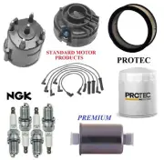 Tune Up Kit Filters Cap Wire Spark Plugs For PONTIAC J2000 L4 1.8L SOHC 1982