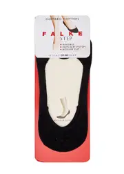 Falke Step Cotton-blend Trainer Socks - Black - 1 1