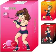 Boxing Reflex Ball - 2 Difficulty Levels for Agility & Speed Training