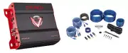 Crunch DR-2525.4D 2525 Watt Car Audio 4-Channel Amplifier Class D+Amp Kit