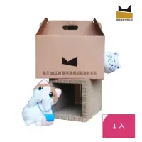 在飛比找momo購物網優惠-【國際貓家】全新BOXCAT抓板隧道玩樂組(超好玩+超耐用+