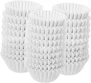 ABOOFAN 1000pcs Mini Muffin Liners Food Grade Paper Cupcake Molds Baking Cups for Standard Muffins Cupcakes for Weddings Christmas Baking Supplies