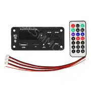 2x25W Amplifier Bluetooth 5.0 MP3 Player Decoder Board 12V Car FM Speaker Module (for: Subaru)