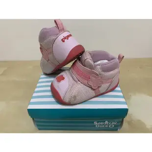 pigeon貝親學步鞋 13.5cm 粉色