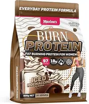 Maxine's Burn Iced Mochachino Gluten Free Protein Powder 500 g