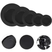 20 Pcs Bank Oval Round Rubber Stopper Air Filters Sink Plug Child