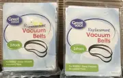 4 Piece Bissell Vacuum Cleaner Belt Set for ProHeat / PowerSteamer / PowerLifter