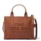 Marc Jacobs Womans Medium Leather Tote Bag (Argan Oil) - Trending