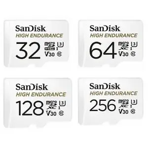 SanDisk 高耐寫 記憶卡 行車紀錄器監視器 32G 64G 128G 256G U3 High Endurance