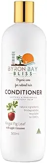 Byron Bay Fingal Fig Leaf & Apple Cinnamon Hair Conditioner | Organic Deep Repair Treatment with 7 Organic Oils & Shea Butter | Australian Made | 500ml/16.9 fl oz