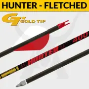 Gold Tip Hunter Fletched Carbon Arrows