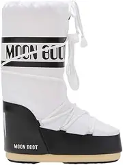 [Moon Boot] Icon Nylon, white black, 35/38 EU