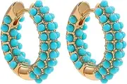 Earrings Women Rainbow Earrings Cubic Zirconia Ear Cuff Set for Female Trendy Gold Huggie Clip on Earrings Earcuff Crystal Jewelry Ear Clip