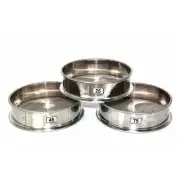Suitable Supply Useful Sieve Sifter Silver Stainless Steel 24/45/70 Screen