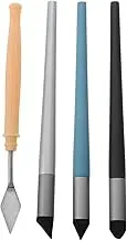 SUPVOX 1 Set Blending Brush Sponge Pen Scraper Kit Reusable Pastel Blending Stump for Oil Painting Sketching Watercolor Lightweight Art Tool for Artists