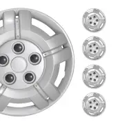 15" Hubcaps Wheel Covers for Buick Silver Gray