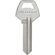 Hillman 532001 Zero Gravity Brass Single Sided House Blank Key (Pack of 4)