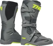 THOR 3410-3098 Blitz XR Boots - Gray/Charcoal - Size 14