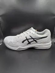 Asics Gel Dedicate 7 Shoes Men Size 10 White Black Tennis Pickleball Sneakers