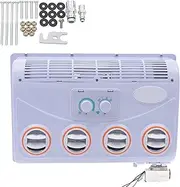12V/24V RV Air Conditioner, Portable Evaporator Assembly, Dc Air Conditioner,Car Roof Air Conditioner Fan Set, for Car,Caravan,Truck(24v)