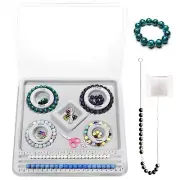 INDIVSHOW The Design Bracelet Bead Board with Clear Cover for Jewelry Bracele