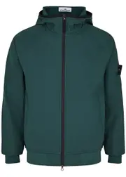 Stone Island Soft Shell-R Jacket - Dark Green - XL XL