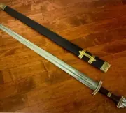 Templar Sword, Knights Templar Sword, Knight Arming Sword, D2 Steel Blade Sword