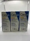 NEW! 3X! CeraVe AM 2oz Facial Moisturizing Sunscreen packaging slightly damaged