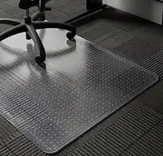 Office Chair Mat for Carpet, Aerostralia Floor Mat Carpet Protector, 140x90CM Anti-Slip Office Chair Mat, Desk Chair Mat with Studded Backing Pile for Desk,Office Chairs,Gaming Chairs,Computer Chairs