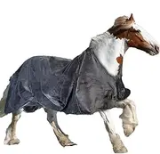 Horse Blankets, Warm Horse Turnout Blanket, Flannel Horse Turnout Sheet, Heavy-Duty Breathable Horse Blanket, Insulated Horse Turnout Sheet, Winter Horse Sheet for Warmth