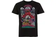 Led Zeppelin - Full Colour Electric Magic Men's Large T-Shirt - Black