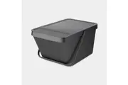 Stackable Bin Sort & Go (Grey) - 20L