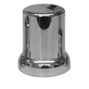 Chrome Top Hat Nut Cover W/ Flange