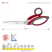 KRETZER ZIPZAP 782024 - TAILOR´S SCISSORS - 9.5" / 24 cm
