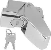 Anneome Light Box Lock Door Lock Latch Keyed Lock Closet Door Lock Cabinet Door Lock Cabinet Lock Key Locking Hasp Lock with Keys Hasp Latch Deadbolt Locks Door Hasp Lock Hasp