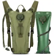 Hydration Pack Backpack with 3L Bladder, Tactical Water Bag for Hiking, Bikin...