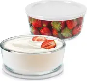Ultimate Yogurt Containers 2 Pack - Make More Yogurt with 1-Quart Glass Containe
