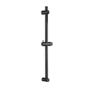 Decaura Shower Rail inkl. Showe Head Holder Black Adjustable 80cm Bathroom