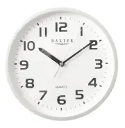 Baxter Adams Wall Clock (Silver)