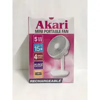 在飛比找蝦皮購物優惠-Akari 電風扇 室內辦公桌電扇 mini涼感變速風扇 桌