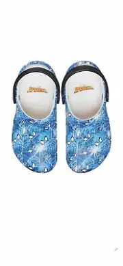 Crocs Sz 12 Spiderman Bistro Graphic Clogs 208842-100 Men’s