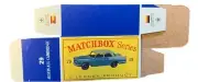 Matchbox #29 Austin A55 Cambridge ‘61-‘65 Type D Repro Box