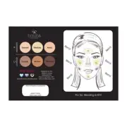 BONITA Flawless CONTOUR KIT Concealer Palette 6 Colors NEW IN BOX
