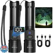 TrixHub Rechargeable Flashlights High Lumens, Super Bright Flash Light, 5 Mod
