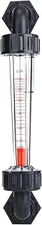 100-100LHP Liquid Flowmeter, Water Liquid Meter Tool Flowmeter, Panel Type Meter, 4% Accuracy, Male Thread ZG1/2 inch- NPT1/2 inch, for Controlling Gas Flows